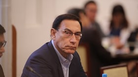 El expresidente Martín Vizcarra fue inhabilitado por 10 años para ejercer cargos públicos por la disolución del Congreso en 2019. (Fotos: Antonio Melgarejo @photo.gec)