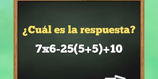 Reto matemático: ¿Podrás hallar la respuesta en tu primer intento? (Creación: Mag)